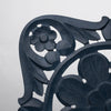 Floral Arabesque Wall Medallion - Blue